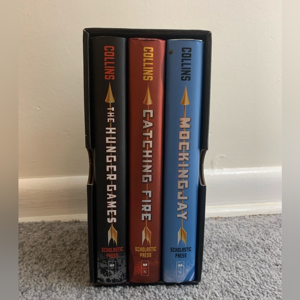Hunger Games Trilogy Hardcover Books
